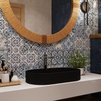 Раковина-чаша Aqueduto Espiral 60 ESP0240 Черная матовая — фото 4, Раковины накладные