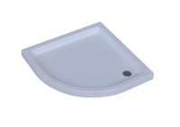 Душевой поддон акриловый Aquatek DPA-0000002 100*100*15 см, 1/4 круга R50, с ножкамии и с фронтальны — фото 6, Акриловые душевые поддоны