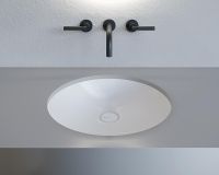 Раковина Salini Marea 42 08 1802208M Белая матовая — фото 3, Раковины встраиваемые снизу