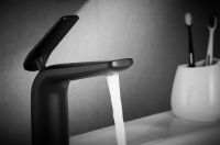 Товар: Смеситель для раковины Rose R39H R3901H Черный матовый - фото 4 Смеситель для раковины Rose R39H R3901H Черный матовый — фото 4, Смесители для раковины