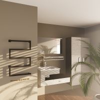 Электрический полотенцесушитель Altasan ШалимарПроф 80х50 Черный муар арт-ШалимарПроф8050ЧМ — фото 5, Электрические полотенцесушители