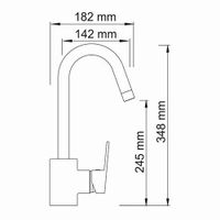 Donau Смеситель для кухни арт-5347 — фото 6, Смесители для кухни
