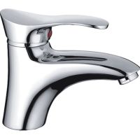 Смеситель для раковины Haiba Хром арт-HB1001 — фото 1, Смесители для раковины