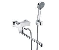 Aller 1062L Смеситель для ванны с длинным изливом — фото 1, Смеситель для ванны