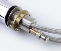 Смеситель для раковины Bronze de Luxe Optima с ирригатором Хром арт-10188 — фото 6, Смесители для раковины