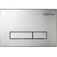 Клавиша смыва AQUAme AQM4103S Сатин — фото 1, Кнопки смыва