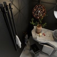 Товар: Электрический полотенцесушитель Маргроид Inaro 1200x120 Inaro3v-12012-1049-9005R правый Черный матов - фото 2 Электрический полотенцесушитель Маргроид Inaro 1200x120 Inaro3v-12012-1049-9005R правый Черный матов — фото 2, Электрические полотенцесушители