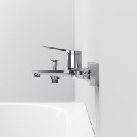 Смеситель для ванны Laparet Nobia Pro N2038102LPT Хром — фото 4, Для душа и ванны