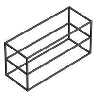 Металлический двухъярусный сварной каркас под раковину CEZARES CADRO-120/46/58-2C-SO-MET-ST — фото 1, Комплектующие для туалета