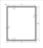 Зеркало TINY, 60 см, LED-подсветка — фото 4, Зеркала в ванную комнату