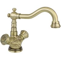 Смеситель для раковины Bronze de Luxe Royal 10218 Бронза — фото 1, Смесители для раковины