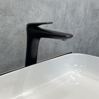 Смеситель для раковины Comforty FC074B-CMT 00-00004534 Черный — фото 8, Смесители для раковины