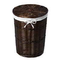 Elbe WB-740-L Плетеная корзина для белья с крышкой — фото 7, Корзины для белья