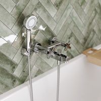 Товар: Weser 7801 Смеситель для ванны с коротким изливом - фото 2 Weser 7801 Смеситель для ванны с коротким изливом — фото 2, Смеситель для ванны