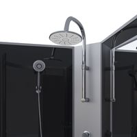 Душевая кабина Niagara Classic NG-3512-14LBKT (120х80х210) низкий поддон(13см),стекло тонированное,3 — фото 4, Душевые кабины