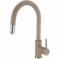 Смеситель для кухни Alveus Delos-P G55 Beige 1129020 Бежевый — фото 1, Смесители для кухни