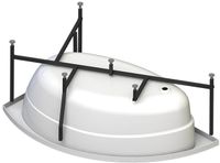 Акриловая ванна Radomir Vannesa Модерна 160x100 R 2-01-0-2-1-214 Белая без гидромассажа — фото 3, Акриловые ванны