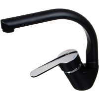 Смеситель для кухни Melodia della vita Rumba MDV35312bk Черный — фото 1, Смесители для кухни