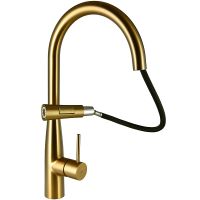 Смеситель для кухни Raiber Graceful Золото матовое арт-RPG-011 — фото 9, Смесители для кухни