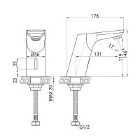 Товар: Смеситель для раковины Iddis Pulse Хром глянцевый арт-PULSBS0i86 - фото 2 Смеситель для раковины Iddis Pulse Хром глянцевый арт-PULSBS0i86 — фото 2, Смесители для раковины