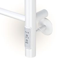 Товар: Электрический полотенцесушитель Comfysan Capri EC-8 80x40 012748 с полкой Белый матовый - фото 2 Электрический полотенцесушитель Comfysan Capri EC-8 80x40 012748 с полкой Белый матовый — фото 2, Электрические полотенцесушители