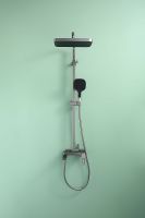 Душевая система Raglo R51.24.09 Графит матовый — фото 10, Душевые стойки