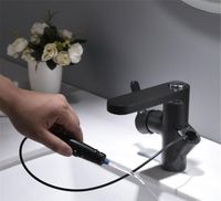 Смеситель для раковины Bronze de Luxe Optima Черный матовый арт-10188B — фото 11, Смесители для раковины