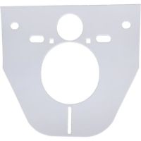 Шумоизоляционная панель Ceramicanova CN1000 Белая — фото 1, Комплектующие для туалета