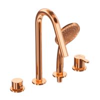 Товар: Смеситель на борт ванны CEZARES LEAF-BVDM4-SS - фото 2 Смеситель на борт ванны CEZARES LEAF-BVDM4-SS — фото 2, Смесители на борт ванны