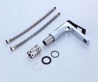 Товар: Смеситель для раковины Bronze de Luxe Element EL02CB Хром Черный - фото 2 Смеситель для раковины Bronze de Luxe Element EL02CB Хром Черный — фото 2, Смесители для раковины