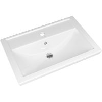 Раковина ASB-Woodline Kirovit Фостер 70 16697 Белая — фото 1, Раковины