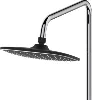 Товар: Душевая система Haiba Черный Хром арт-HB24805-7 - фото 5 Душевая система Haiba Черный Хром арт-HB24805-7 — фото 5, Душевые стойки