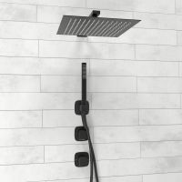 A9151.264.219.162.327.242.217  Встраиваемый комплект для душа с верхней душевой насадкой и лейкой — фото 2, Встраиваемые душевые комплекты