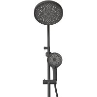 Душевая система Melodia della vita Jazz MSC00107С_bk Черная матовая — фото 6, Душевые системы