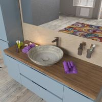 Товар: Раковина-чаша Point Артемида 42 PN43152GM Серый матовый - фото 6 Раковина-чаша Point Артемида 42 PN43152GM Серый матовый — фото 6, Раковины