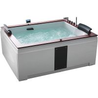 Акриловая ванна Gemy 186х151 G9052 II K R с гидромассажем — фото 1, Акриловые ванны