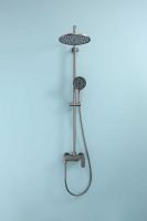 Душевая система Raglo R03.24.09 Графит матовый — фото 32, Душевые стойки