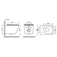 Товар: Комплект унитаза с инсталляцией Ceramicanova Metric CN3007_1001M_1000 с сиденьем Микролифт и клавише - фото 17 Комплект унитаза с инсталляцией Ceramicanova Metric CN3007_1001M_1000 с сиденьем Микролифт и клавише — фото 17, Комплекты унитаз + инсталляция