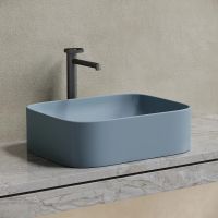 Раковина-чаша Ceramicanova Element 51 CN6052MHL Серо-голубая матовая — фото 4, Раковины