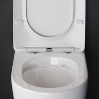 Унитаз Ceramicanova Highlight Rimless CN1812 приставной с сиденьем Микролифт — фото 10, Приставные унитазы