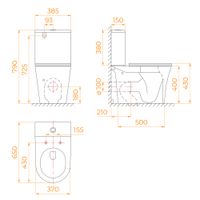 Товар: Унитаз с бачком напольный RGW SW-04 Белый (горизонтальный выпуск, с микролифтом 2 уп) - фото 2 Унитаз с бачком напольный RGW SW-04 Белый (горизонтальный выпуск, с микролифтом 2 уп) — фото 2, Напольные унитазы