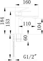 Товар: Смеситель для раковины Boch Mann Santa BM8595 Черный - фото 2 Смеситель для раковины Boch Mann Santa BM8595 Черный — фото 2, Смесители для раковины