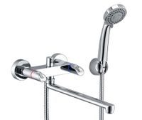 Lossa 1202L Смеситель для ванны с длинным изливом — фото 4, Смеситель для ванны