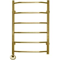 Электрический полотенцесушитель Domoterm Лаура П6 600x800 EL Золото — фото 1, Электрические полотенцесушители