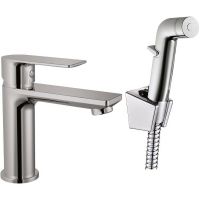 Товар: Смеситель для раковины Haiba HB12505 с гигиеническим душем Хром - фото 1 Смеситель для раковины Haiba HB12505 с гигиеническим душем Хром — фото 1, Смесители для раковины