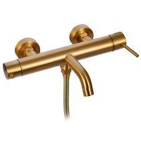 Смеситель для ванны Raiber Graceful RPG-003 Золото матовое — фото 3, Для душа и ванны