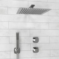 A8651.312.090.118.326.087.103  Встраиваемый комплект для душа с верхней душевой насадкой и лейкой — фото 3, Встраиваемые душевые комплекты