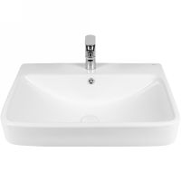 Раковина Bond 60 S10-600 Белая глянцевая — фото 9, Раковины встраиваемые сверху