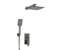 A84202 Встраиваемый комплект для душа с верхней душевой насадкой и лейкой — фото 1, Встраиваемые душевые комплекты