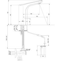 Товар: Смеситель для раковины E.C.A. Luna 108108051EX Хром - фото 2 Смеситель для раковины E.C.A. Luna 108108051EX Хром — фото 2, Смесители для раковины